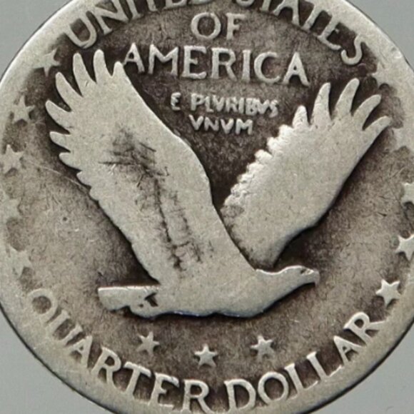 FORTY 1929 UNITED STATES Standing Liberty 90% Silver Quarters 25 Cent Coins - Picture 1 of 4